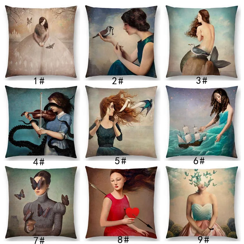 Новинка Элегантная Дамская милая девушка Шекспир воображение фантазия масляная