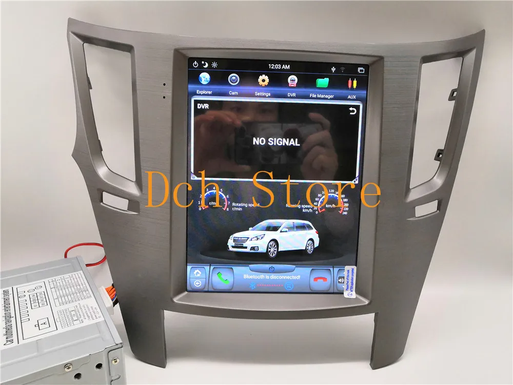 10,4 дюймов Tesla стиль Android 8,1 автомобильный DVD gps навигация для Subaru Legacy Outback 2010- PX6 CARPLAY стерео радио ips 4G ram