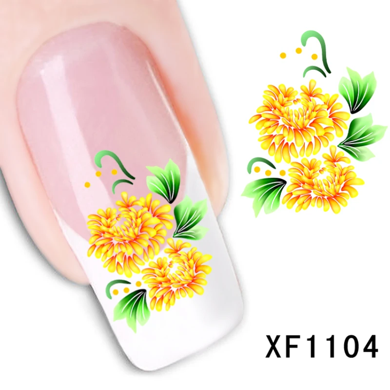 Наклейки для ногтей с водяными знаками переводные наклейки водные сделай сам