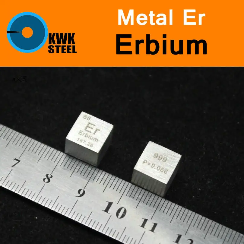 

Кубический блок Er Erbium, монета чистая 99.9%, Периодическая таблица редкоземельных металлических элементов для самостоятельного исследования, обучения медицине