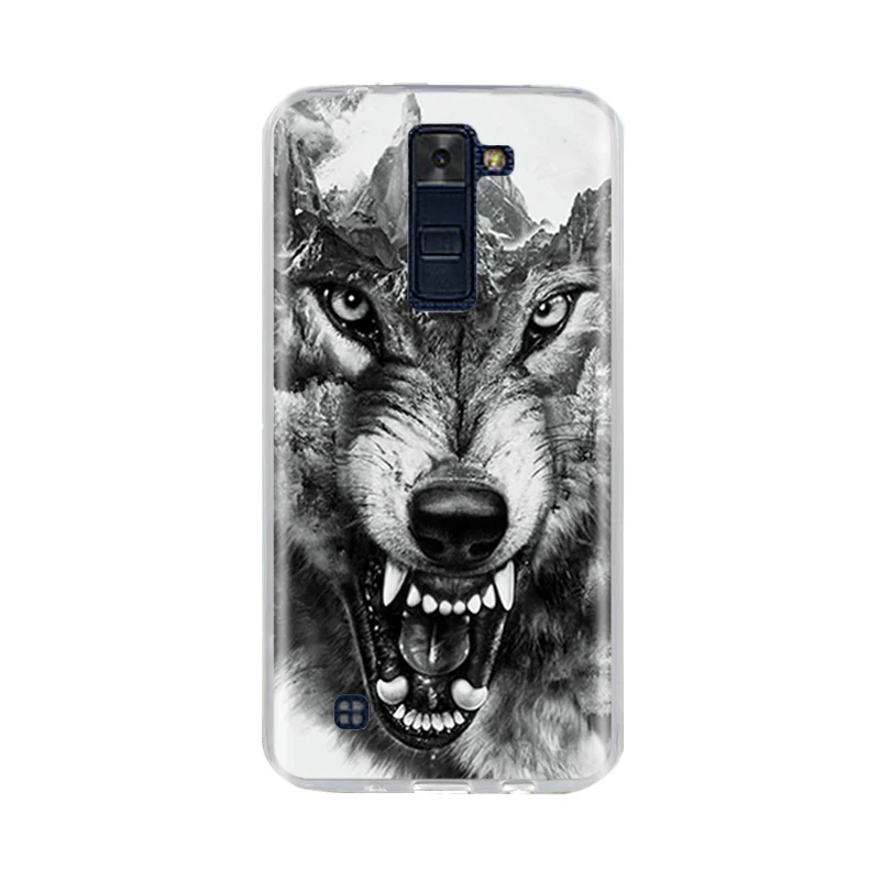 NO.36 Для LG K7 K8 Lte чехол задняя крышка чехол для телефона из мягкого силикона ТПУ с рисунком Fundas Coque для LG k7 K8 телефон чехол s 3D с милыми животными для LG K10 пакета(ов - Цвет: NO.36
