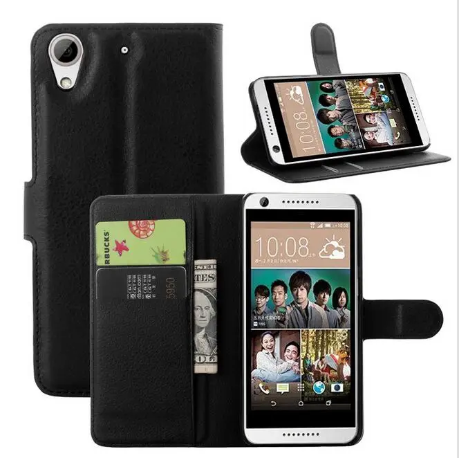 Кожаный чехол кошелек для HTC Desire 530 626 728 816 820 826 828 роскошный откидной Чехол