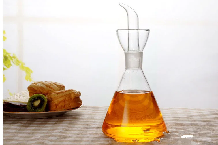 1 шт. новая стеклянная оливковая бутылка для масла уксуса выливной носик Drizzler Cruet