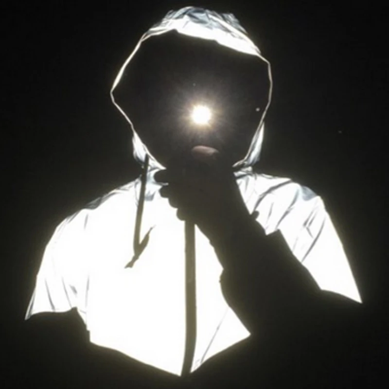 

Men Jacket Spring Autumn Patchwork Reflective 3m Jacket movement Hip Hop Waterproof Windbreaker Men Coat Brand Fluorescence