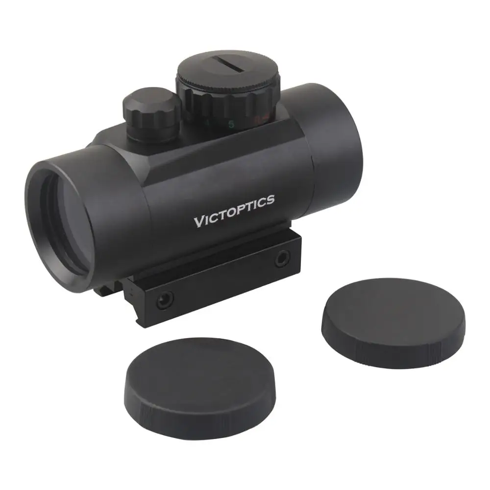 Victoptics 1x35 Красный точка прицел с 21 мм Вивер крепление база ударопрочный водонепроницаемый с многослойным покрытием