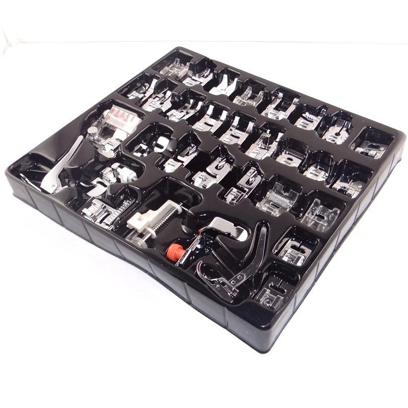 Бытовая прижимная лапка для шитья набор из 32 шт. упаковочные Швейные детали