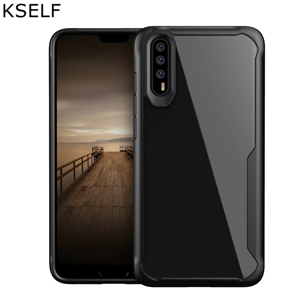 Мягкий прозрачный силиконовый чехол из ТПУ для телефона Huawei P20 Lite Pro
