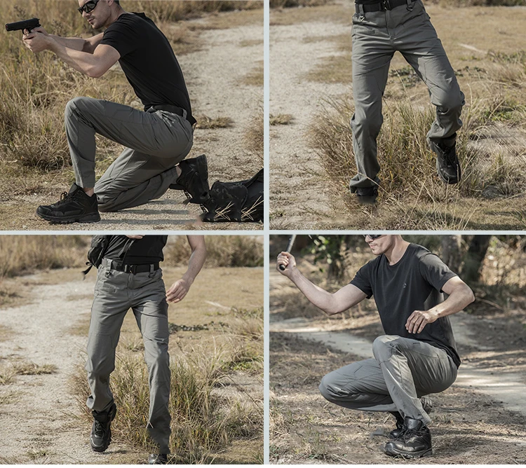 ReFire gear водостойкие военные тактические брюки мужские SWAT Kneepad стрейч тонкие брюки-карго армейские Rip-stop дышащие брюки