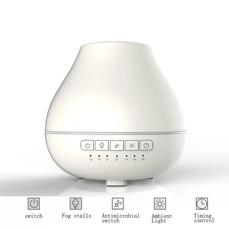 Новейший ультразвуковой увлажнитель эфирное масло диффузор 200 мл с Bluetooth аудио