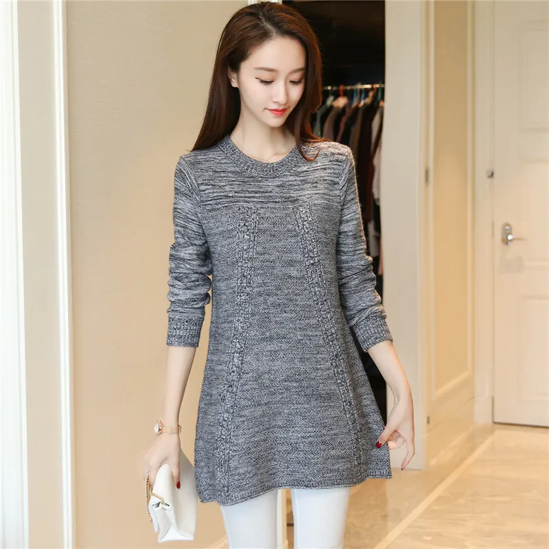 Новинка 2017 осенние и зимние Для женщин корейской версии длинный участок Круглый