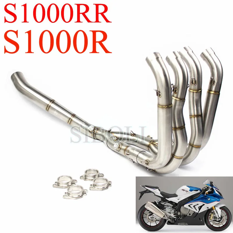Полный цикл Системы выпускной коллектор трубы ссылку для BMW S1000R 2015 16 17 2018 S1000RR 2010 11