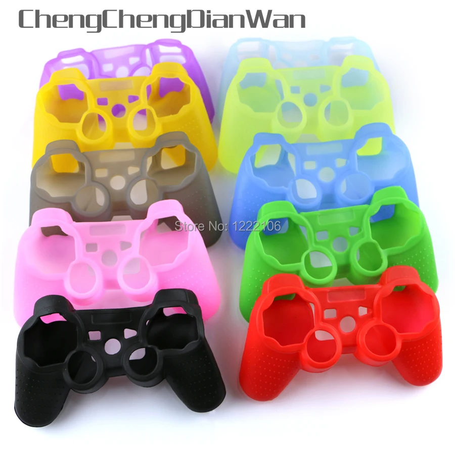 ChengChengDianWan 10 шт./лот для PS3 пульт дистанционного управления Джойстик из силикона и