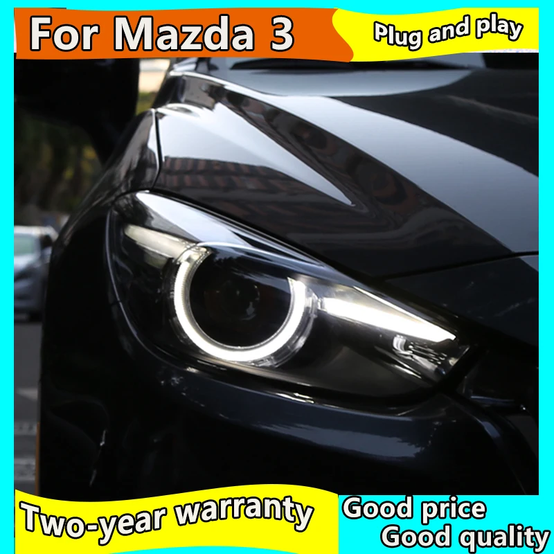 Автомобильный Стайлинг Головной фонарь для Mazda 3 фары 2017 2018 Новый Mazda3 Axela