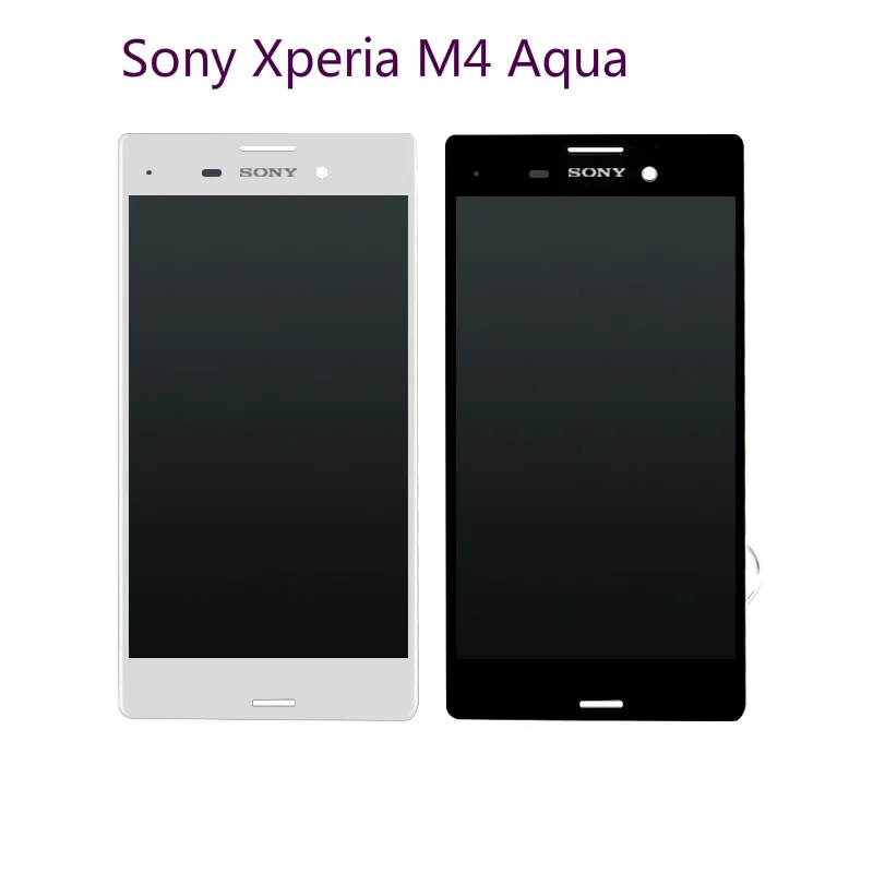 Для sony Xperia M4 Aqua ЖК дисплей Дисплей Сенсорный экран планшета Сенсор Стекло Панель