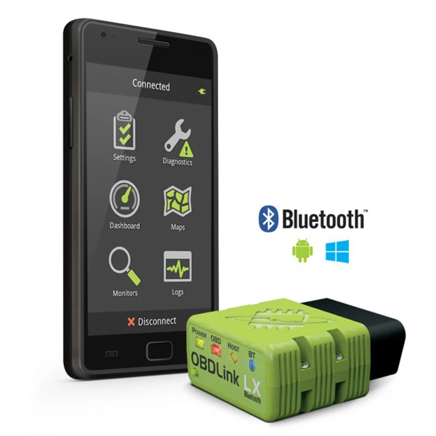 OBDLink LX Bluetooth: Профессиональный Автомобильный сканер OBD2 для Windows и Android сделай сам