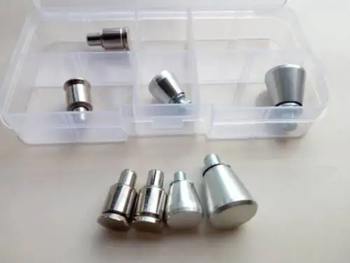 8 шт. Стандартный быстроразъемный штифт пресс-подходящий пружинный Плунжер