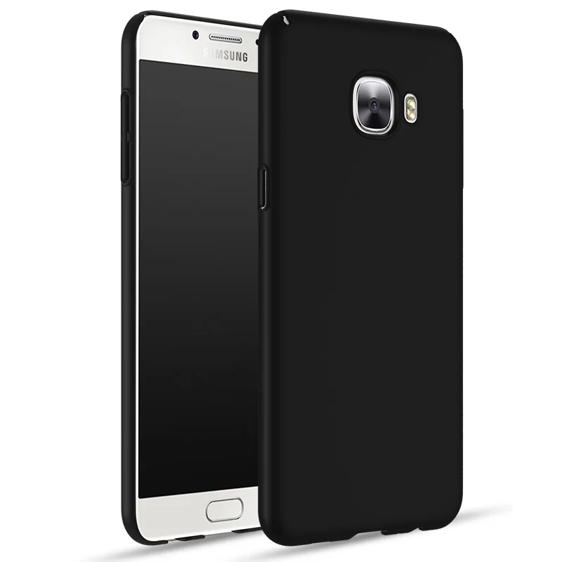 Жесткий матовый чехол для Samsung Galaxy C5 C7 пластиковый роскошный с полным покрытием