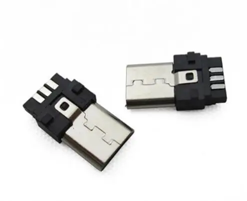 

10 шт./лот Micro USB 5pin Штекерный Разъем сварочный Тип для хвостовой зарядки