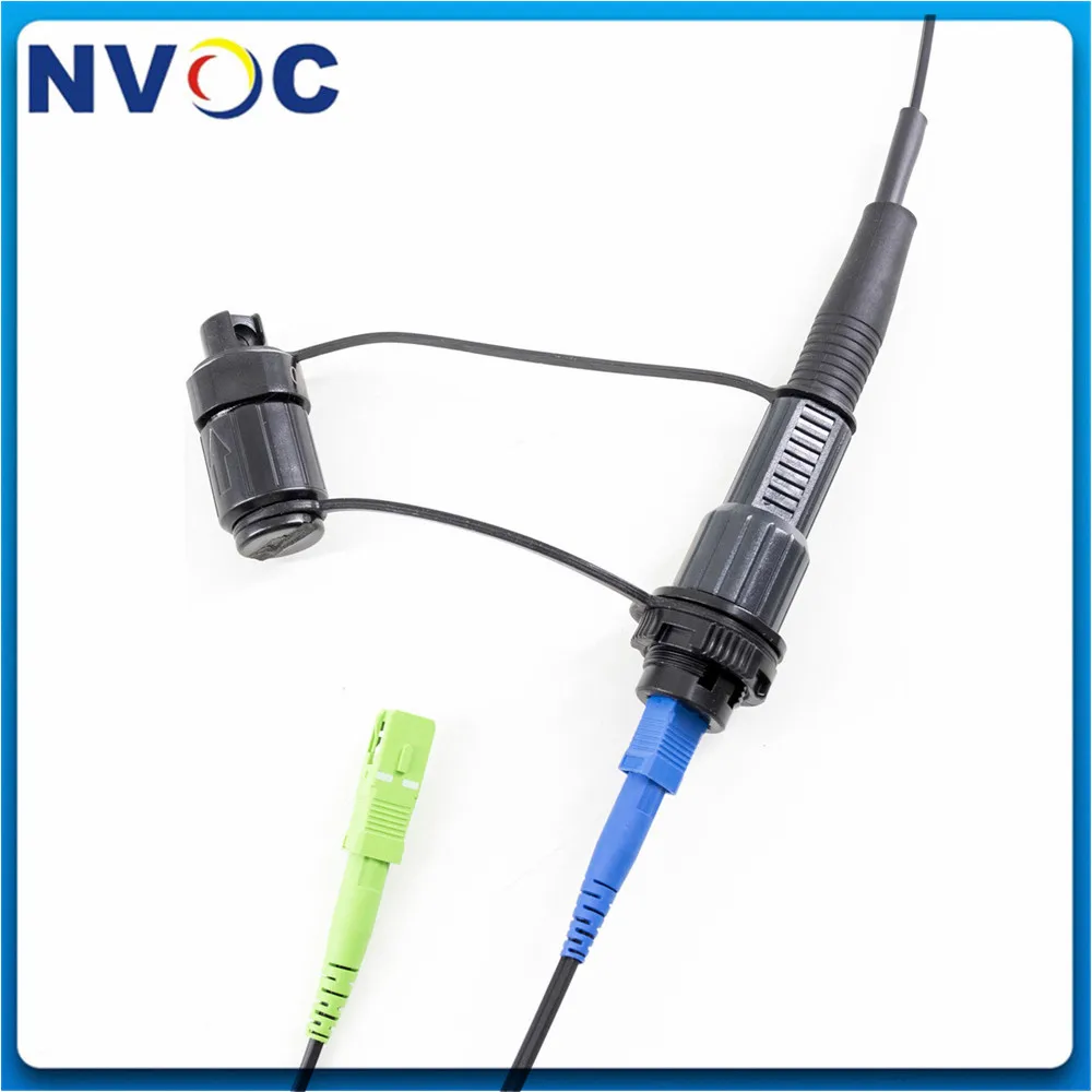 FTTH волоконно оптический патч корд 1 м 3 5 7 10 15 с hua wei Mini SC APC водонепроницаемый IP68 SOS