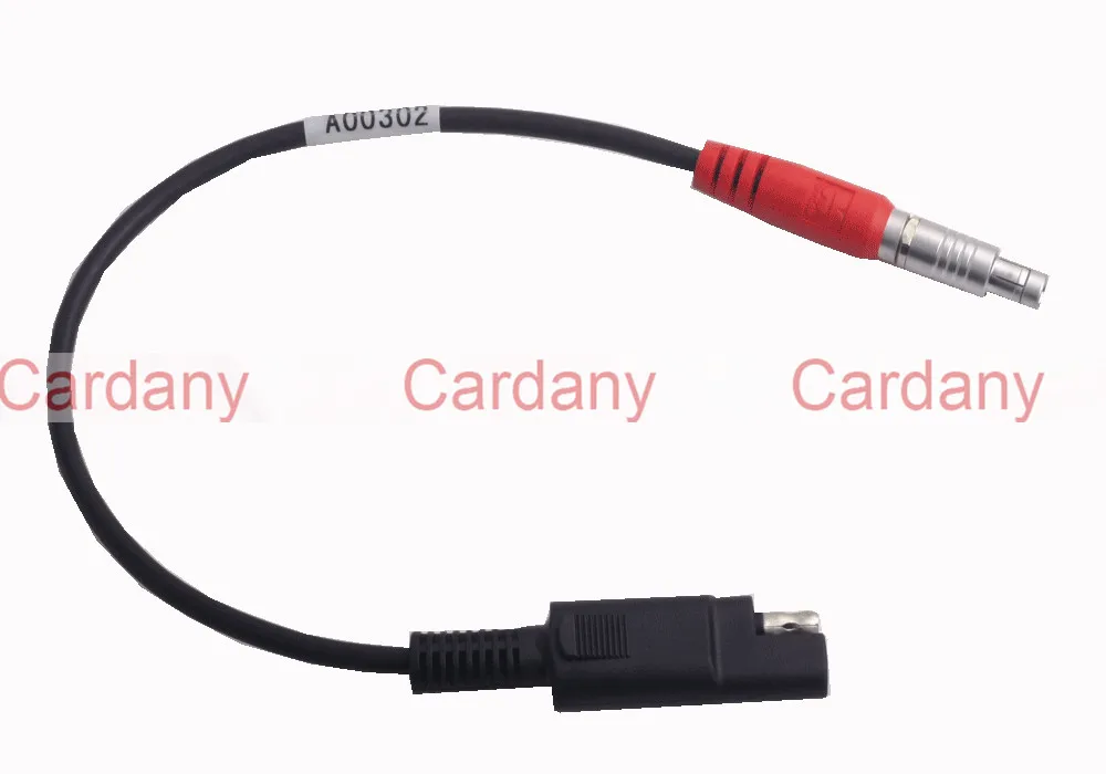 A00302 для Topcon SAE + 5 контактный силовой кабель Hiper & Lite GPS к 2 контактному разъему|connector