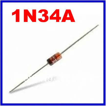 50 шт. 1N34A 1N34 точечный контактный германиевый диод