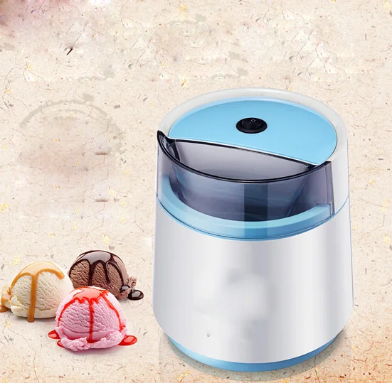 

home ice cream machine double layer heat preservation and refrigeration For Gift DIY Children 200w