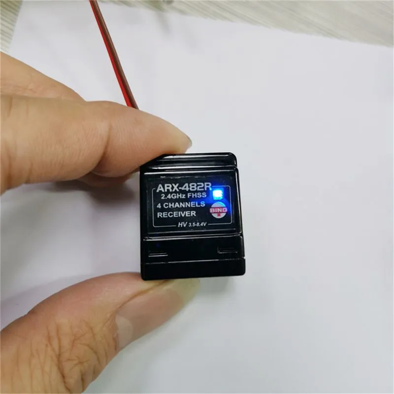 

AGF ARX-482R Vertical Type FHSS 2.4Ghz 4CH Compatible Receiver for Rock Crawler Truck Rc Car Drone Quadcopter Spare Part