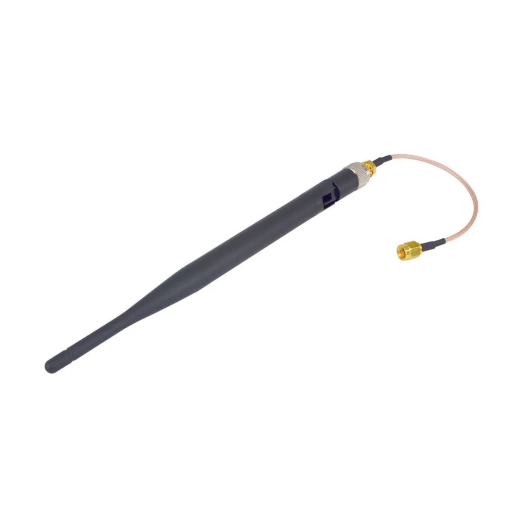 2,4 ГГц 5dBi 802.11b/g антенна wifi Aerial RP-SMA мужской+ SMA разъем для RP SMA женский косичка кабель RG316 15 см