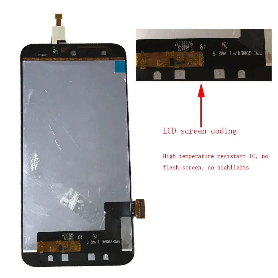 CASEBODY для ZTE лезвие X5 D3 T630 B880 ЖК-дисплей дисплей + Сенсорный экран планшета