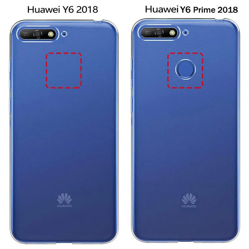 Для Huawei Y6 Prime чехол ультра тонкий прозрачный мягкий для телефона из ТПУ 2018 ATU-L21