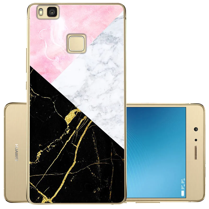 SSS CROWNPRO для huawei P9 Lite чехол силиконовый для huawei P9 Lite защитный чехол для телефона мягкий для huawei P9lite задняя крышка TPU 5,2 - Цвет: SSS