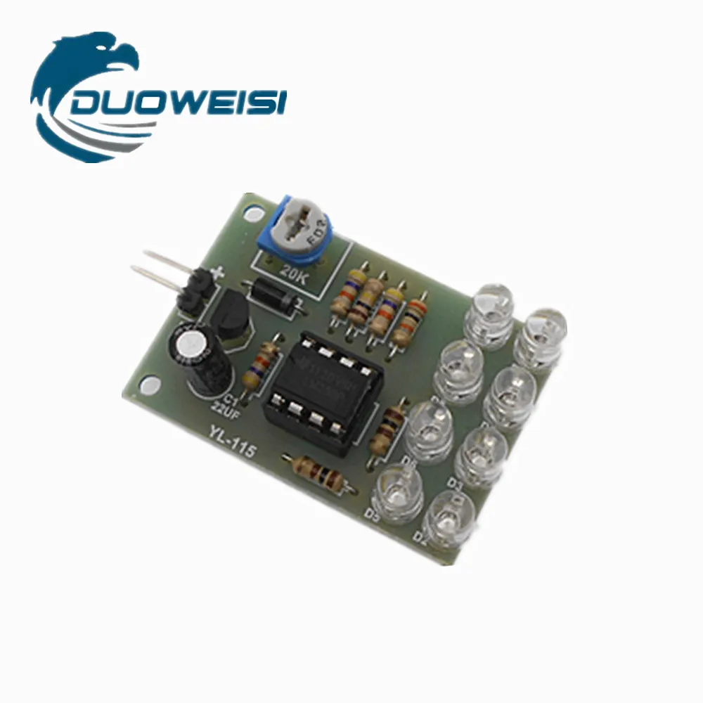 LM358 дыхательсветильник вые части/Электронный DIY забавное производство 8 5 мм
