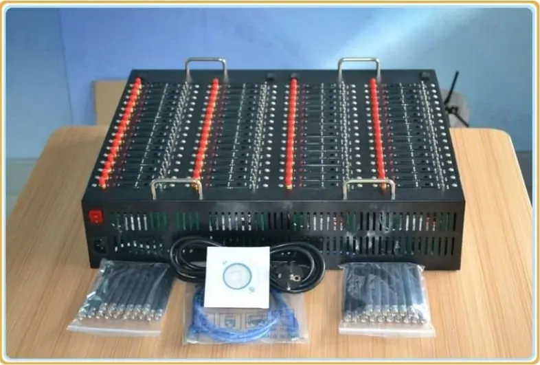 Весь мир 2g GSM модем 64 sim карты USB Порт пул смс с изменением imei|Модемы| |