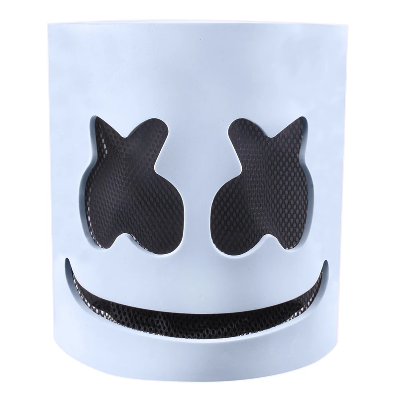 Электронная музыка фестиваль Зефир маска диджея Косплей Аксессуары Marshmello полное