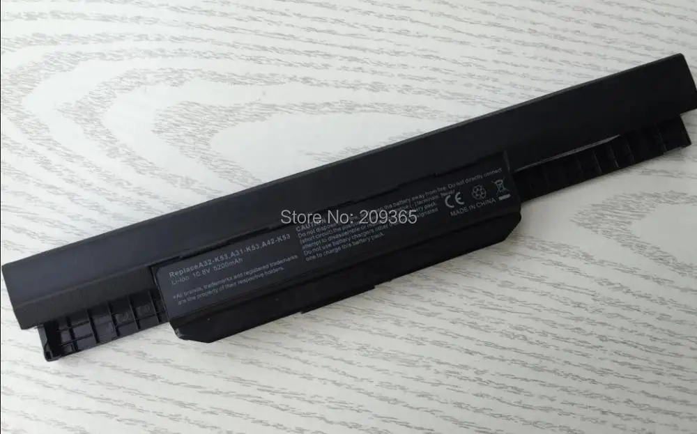Аккумулятор для ноутбука ASUS X54C X54H X54HR X54HY X54L X54LY ноутбук A41-K53 A32-K53 6 ячеек K53