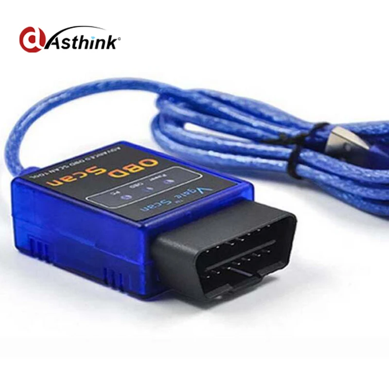 Автомобиль ELM327 V1.5 ODB2 II EOBD обнаружения топлива USB интерфейс диагностики сканер
