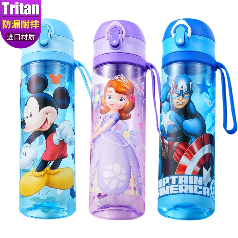 Детские Чашки для кормления с Микки и Минни Железный человек бутылка воды