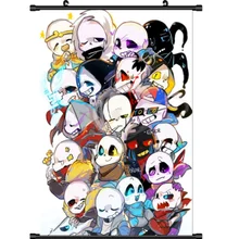 Аниме плакат Undertale My Wall Свиток Плакат Косплей 60*90 см