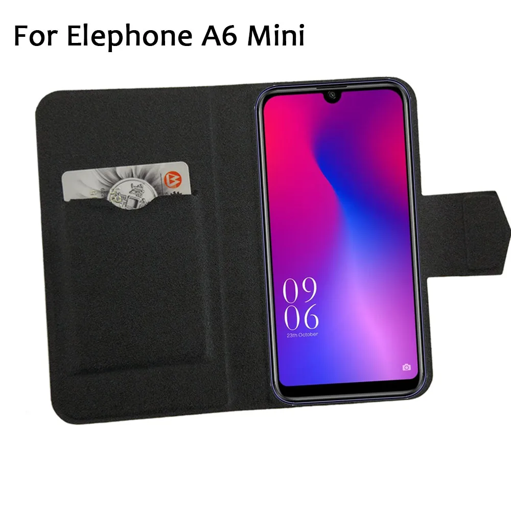 Фонарик горячий! Elephone A6 Mini кожаный чехол для телефона заводская цена защитный