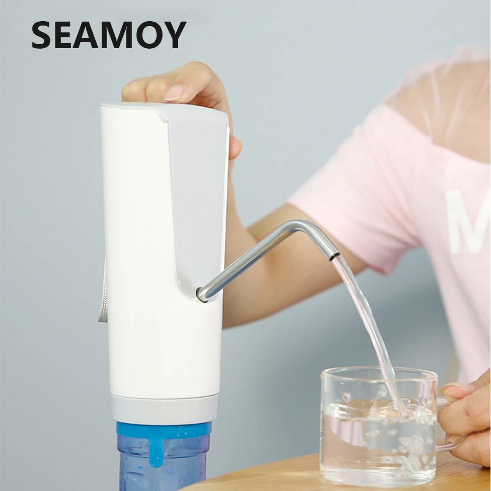 

Water Dispenser Electric Water Bottle Pump Dispenser Drinking Water Bottles Faucet Drink Dispensador De Agua With 304 Tap