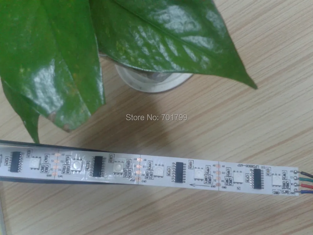 5 м DC5V Lpd8806 Адресуемая Пиксельная полоса 48 светодиодов/м с 24 шт. (48 пикселей) LPD8806 IC