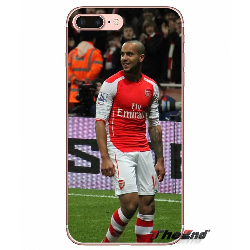Для sony Xperia Z Z1 Z2 Z3 Z5 компактный M2 M4 M5 E3 T3 XA Aqua LG G4 G5 G3 g2 мини Капа Тео Уолкотт Soccer Star