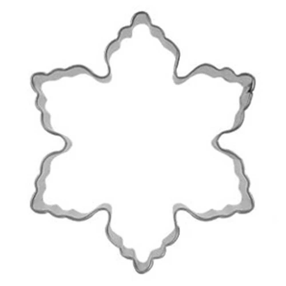 Снежинка Форма формочки для печенья Нержавеющая сталь снег форма выпечки DIY Fondant