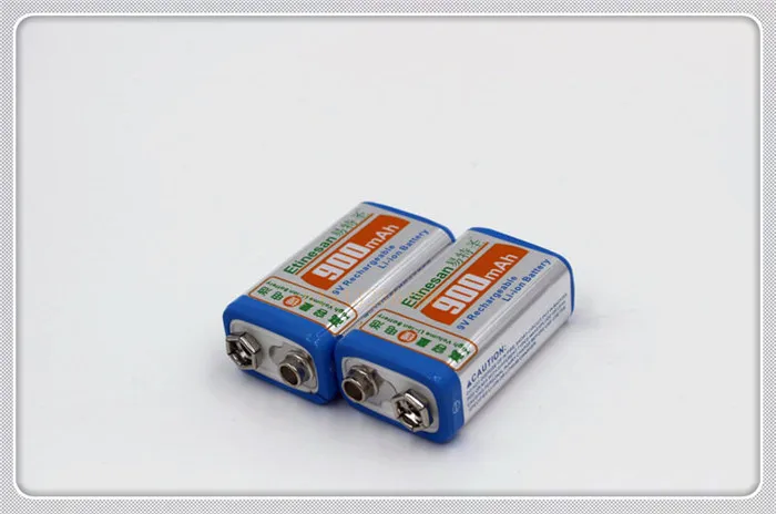 Литий ионный перезаряжаемый литий аккумулятор 9 В 900 мАч 1 шт./лот|batterie 9volt|battery battery