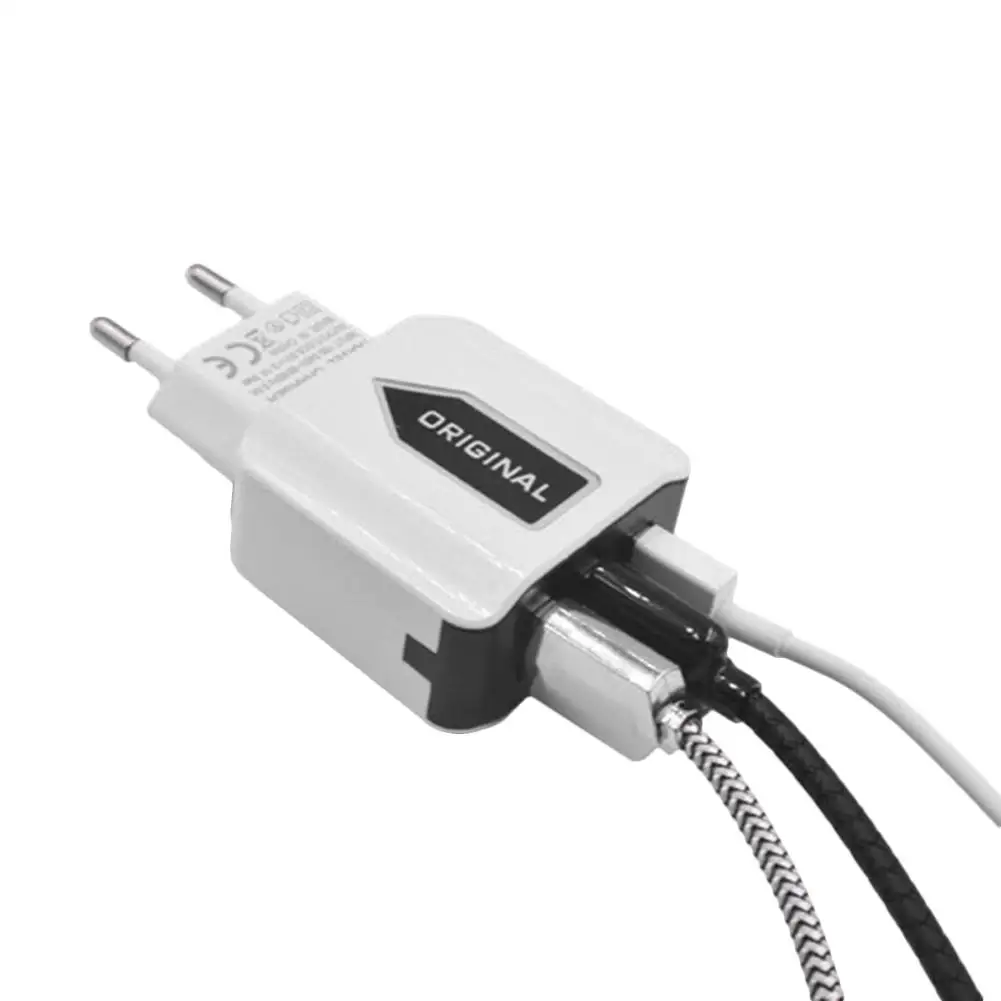 USB зарядное устройство многопортовое USB зарядное устройство для мобильного телефона универсальное быстрое зарядное устройство европейского стандарта USB зарядное устройство 100-240 В