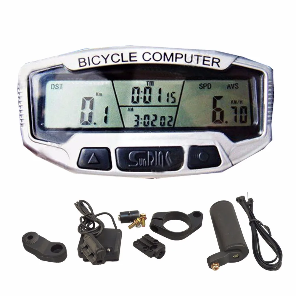 Горячая Распродажа Проводной Водонепроницаемый ЖК дисплей велосипедный
