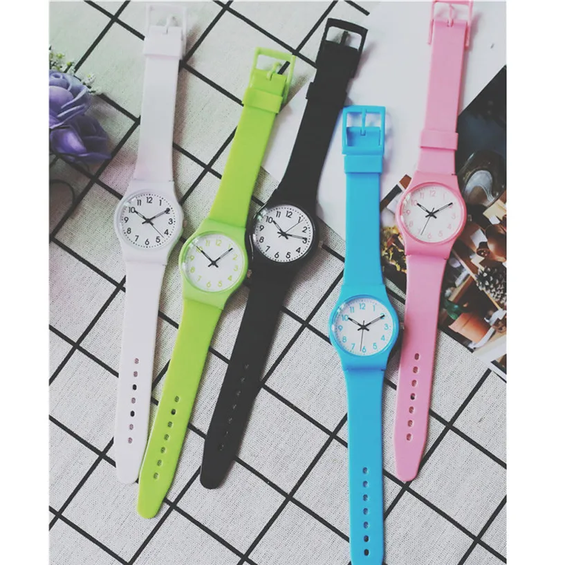 Женские креативные модные простые часы маленькие мягкие для отдыха relojes mujer 2019 |