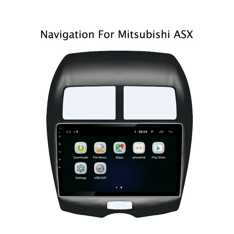 10 1 &quot2.5D IPS Android 8 автомобильный DVD GPS плеер для Mitsubishi ASX 2013 2014 2015 Радио стерео
