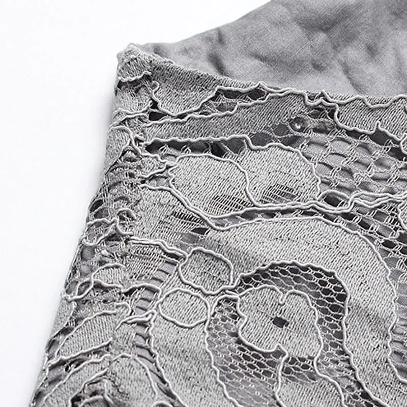 Sammejoy плюс Размеры оригинальный Дизайн уникальный свободные одноцветное Кружево