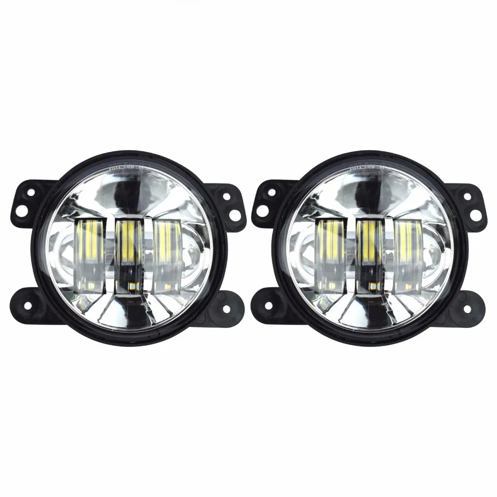 7 &quotмото светодиодный фары для Jeep Wrangler Unlimited JK JKU TJ LJ Rubicon Sahara + 4&quot Противотуманные